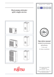 Fujitsu Heat pump, split, single service Operation Manual