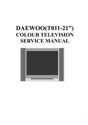 Daewoo T011 Service Manual