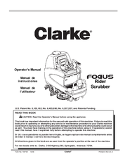 Clarke Focus Operator's Manual