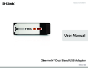 D-Link XTREME N DUAL BAND USB ADAPTER DWA-160 User Manual