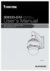 Vivotek SD8333-E User Manual
