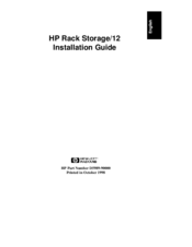 HP Rack Storage/12 Installation Manual