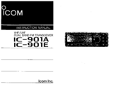 ICOM IC-901A Instruction Manual