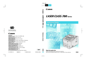 Canon Laser Class 700 Series Reference Manual
