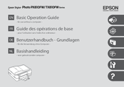 Epson Stylus TX810FW SERIES Basic Operation Manual