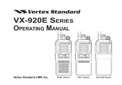 Vertex Standard VX-920E Series Operating Manual