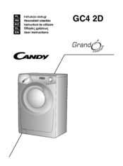 Candy Grando GC4 2D User Instructions