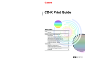 Canon Cd printer Print Manual