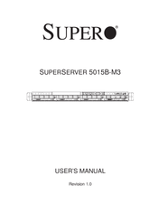 Supero SUPERSERVER 5015B-M3 User Manual