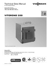 Viessmann VITOROND 200 Type VD2 Technical Data Manual