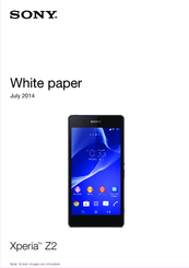 Sony Xperia Z2 L50u White Paper