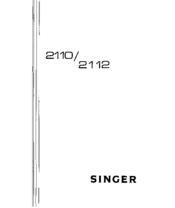 Singer 2110 User Manual