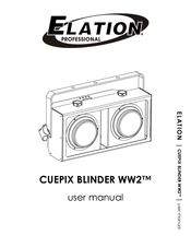 Elation CUEPIX BLINDER WW2 User Manual