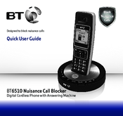 BT 6510 Nuisance Call Blocker Quick User Manual