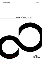 Fujitsu Lifebook AH530 Operating Manual