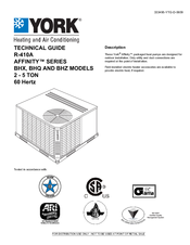 York Affinity BHZ048 Technical Manual