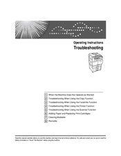Ricoh All in One Printer Operating Instructions Manual