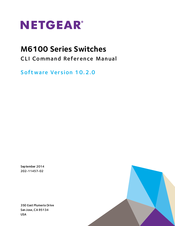 Netgear M6100 Series Reference Manual
