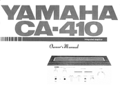 Yamaha ca-410 Owner's Manual