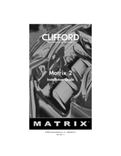 Clifford AvantGuard 2 Installation Manual