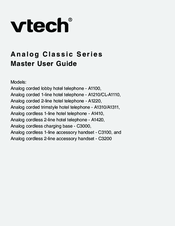 VTech A1210 Analog Classic Series User Manual