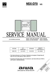Aiwa CX-ND70 Service Manual