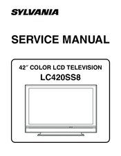Sylvania LC420SS8 Service Manual