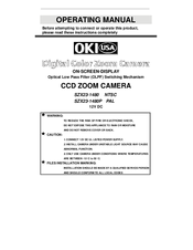 Oki SZX23-1480P PAL Operating Manual