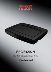 Pirelli P.RG F4202N User Manual