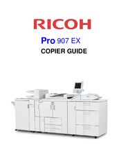 Ricoh Pro1106X Manual