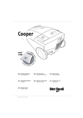 Dirt Devil Cooper M7008-9 Operating Manual