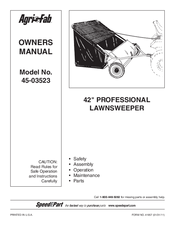 Agri-Fab 45-03523 Owner's Manual