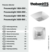 Theben PresenceLight 360A-KNX series Operating Manual