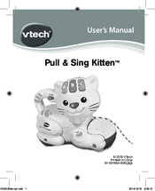 VTech Pull & Sing KittenTM User Manual