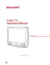 Sharp 25R S100 Operation Manual