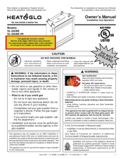 Heat & Glo SL-550BE-IPI Owner's Manual