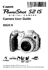 Canon PowerShot S2IS User Manual