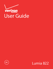 Nokia Verizon Lumia 822 User Manual