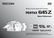 Pentax 645 Z Manual Reference