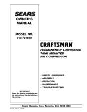 Craftsman 919.727570 Owner's Manual