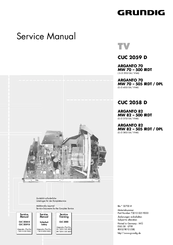 Grundig CUC 2059 D Service Manual