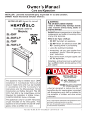 Heat & Glo SL-750F Owner's Manual