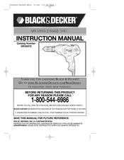 Black & Decker DR350FD Instruction Manual