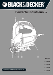 Black & Decker Powerful Solutions KS700PE Original Instructions Manual