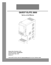 Cornelius Quest Elite 2000 Installation Manual