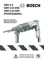 Bosch GBH 2 S Operating Instructions Manual