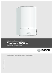 Bosch ZSB 30-2 Installation And Servicing Instructions