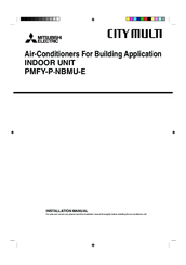 Mitsubishi Electric Air-Conditioners For Building Application Installation Manual