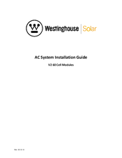 Westinghouse AC System Installation Manual