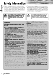 Panasonic CQ-VD7003U Operation Instructions Manual